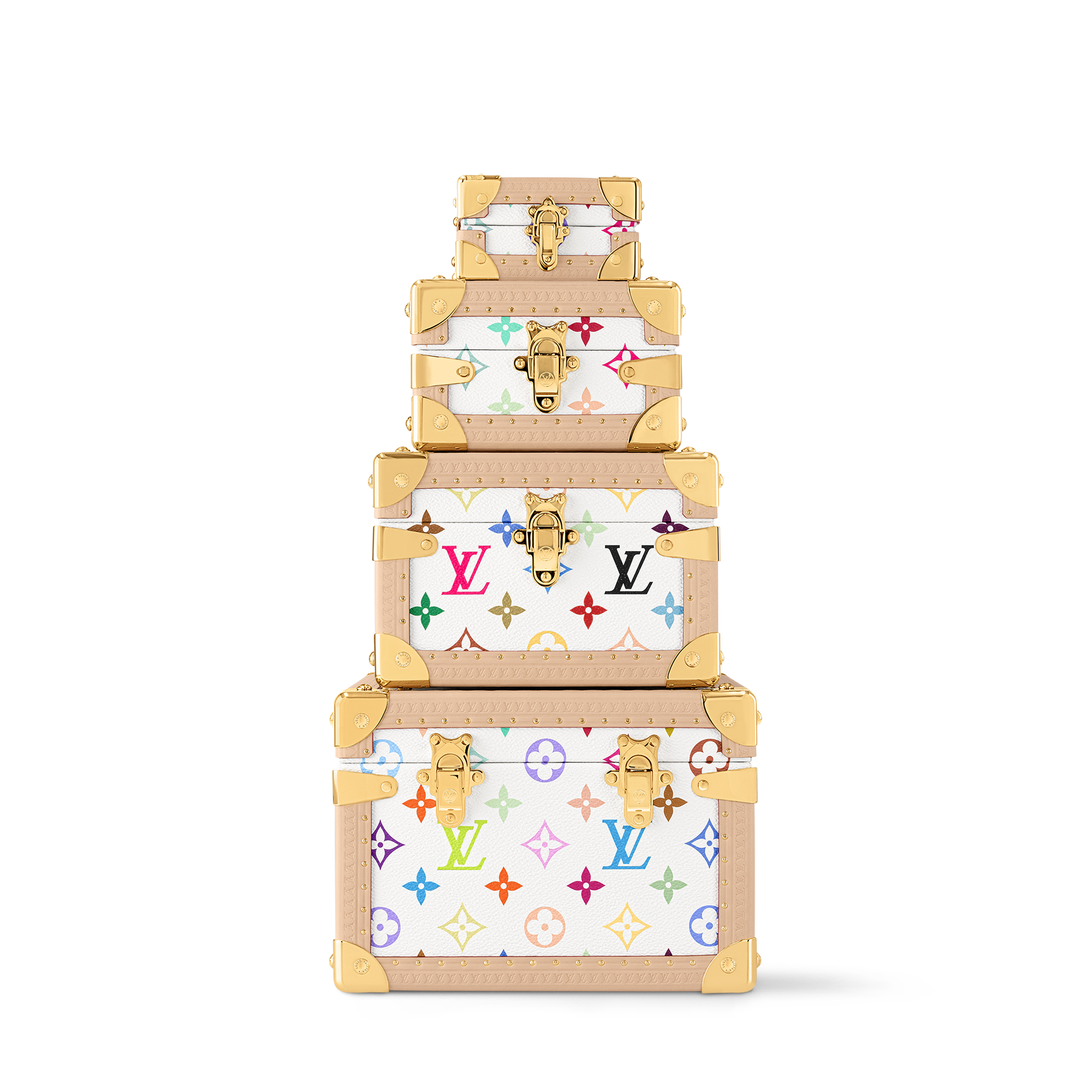 LV x TM Malle Pyramide Other Monogram Canvas - Trunks and Boxes
